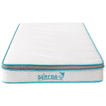 Palermo King Single 20cm Memory Foam and Innerspring Hybrid Mattress - Furniture > Mattresses