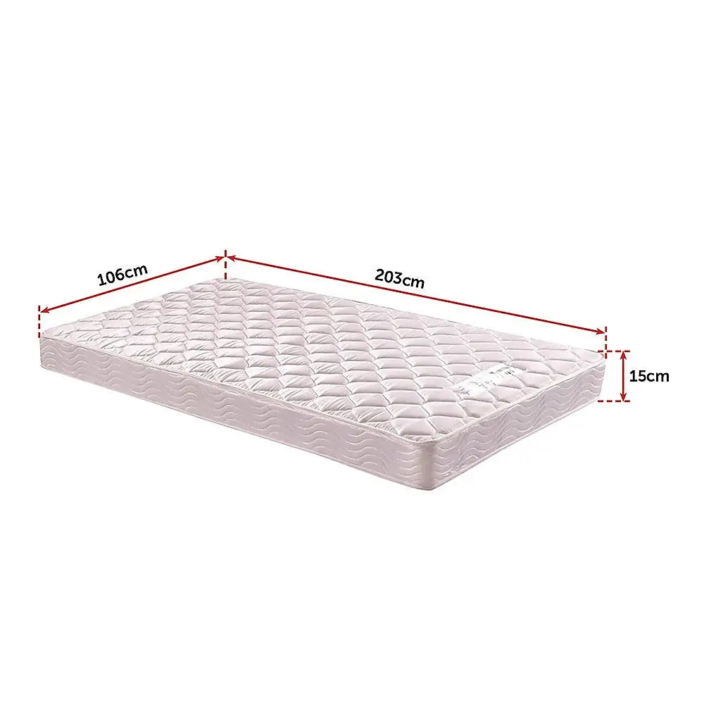 PALERMO King Single Bed Mattress - Furniture > Mattresses