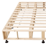 Palermo King Single Ensemble Bed Base Platinum Natural Sand Linen Fabric - Furniture > Bedroom > Beds & Bed Frames