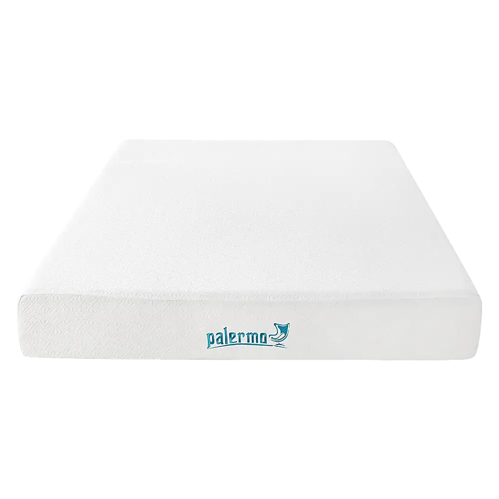Palermo Queen 25cm Gel Memory Foam Mattress - Dual-Layered - CertiPUR-US Certified - Furniture > Mattresses