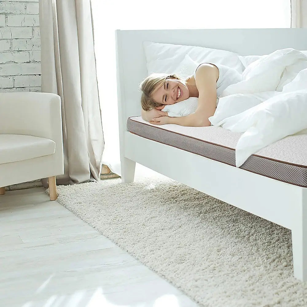 Palermo Queen Memory Foam Mattress Topper Cooling Gel Infused CertiPUR Approved - Furniture > Mattresses
