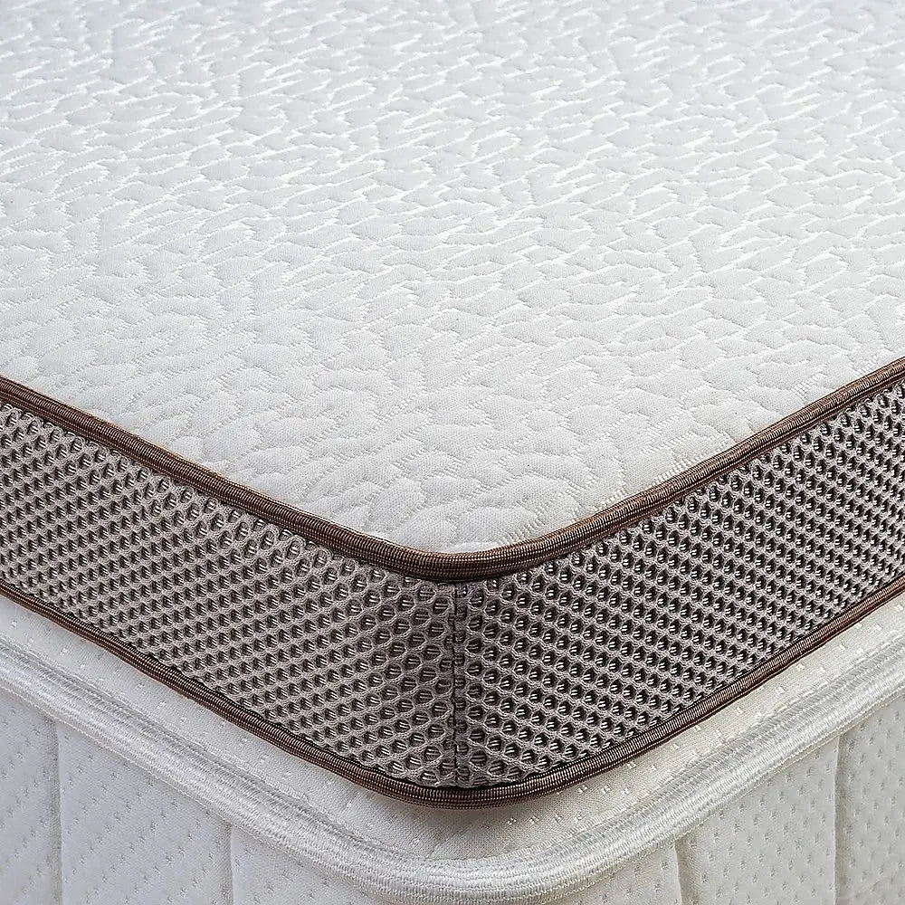 Palermo Queen Memory Foam Mattress Topper Cooling Gel Infused CertiPUR Approved - Furniture > Mattresses