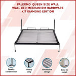 Palermo Queen Size Wall Bed Mechanism Hardware Kit Diamond Edition - Furniture > Bedroom