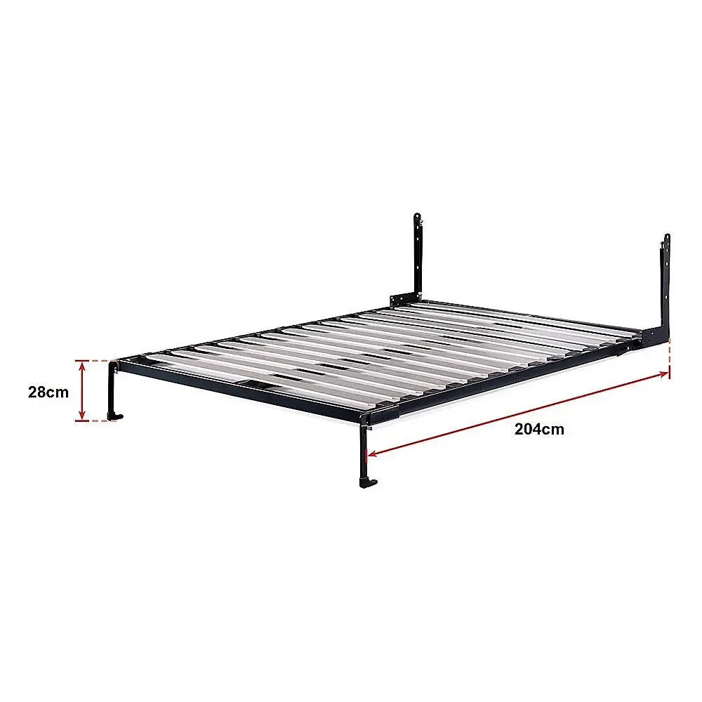 Palermo Queen Size Wall Bed Mechanism Hardware Kit Diamond Edition - Furniture > Bedroom