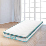 Palermo Single 20cm Memory Foam and Innerspring Hybrid Mattress - Furniture > Mattresses