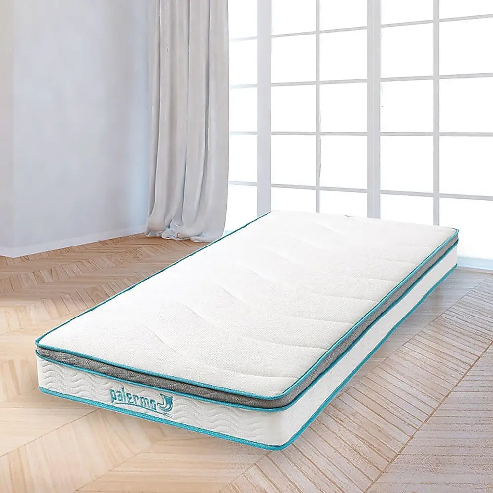 Palermo Single 20cm Memory Foam and Innerspring Hybrid Mattress - Furniture > Mattresses