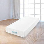 Palermo Single 25cm Gel Memory Foam Mattress - Dual-Layered - CertiPUR-US Certified - Furniture > Mattresses