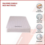 PALERMO Single Bed Mattress - Furniture > Mattresses