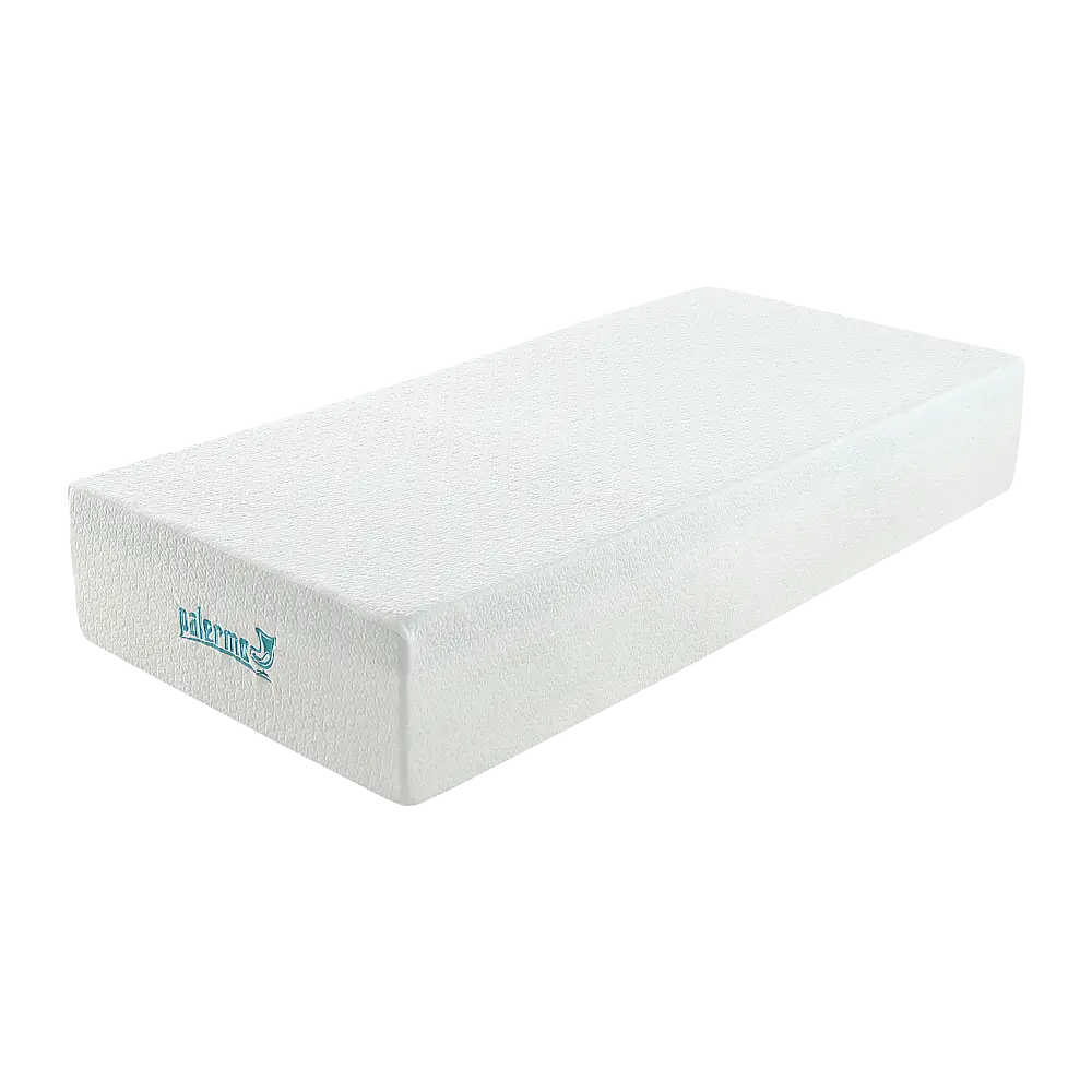 Palermo Single Mattress 30cm Memory Foam Green Tea Infused CertiPUR Approved - Furniture > Mattresses