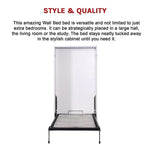 Palermo Single Size Wall Bed Diamond Edition - Furniture > Bedroom > Beds & Bed Frames