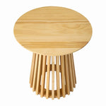 Palmer Timber Tally Natural Side Table - Furniture > Living Room > Side Tables