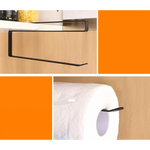 Paper Roll Holder Black - Home & Garden > Storage