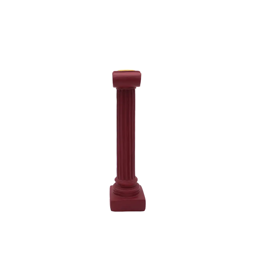 Parthenon Candle Holder red - Home & Garden > Decor