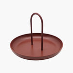 Parthenon Matte Burgundy Tray - Home & Garden > Decor
