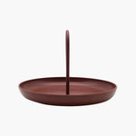 Parthenon Matte Burgundy Tray - Home & Garden > Decor