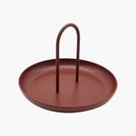 Parthenon Matte Burgundy Tray - Home & Garden > Decor