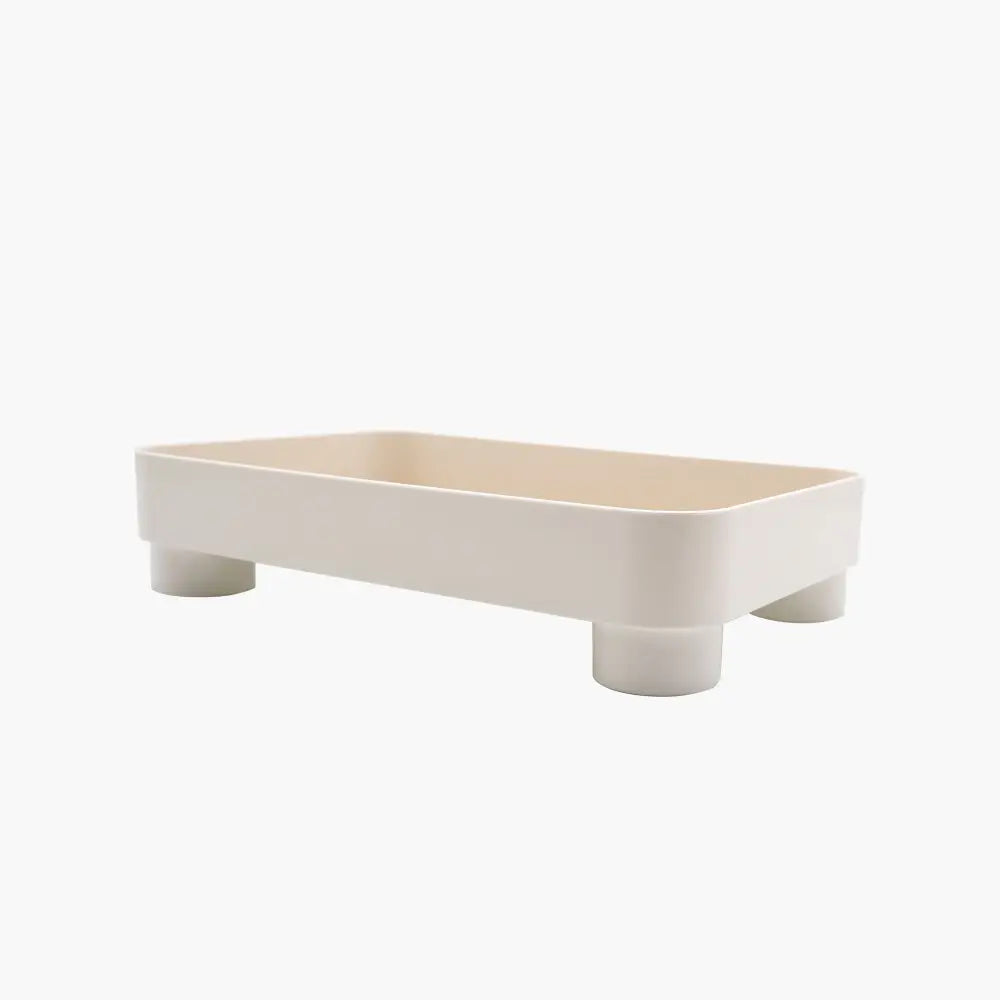 Parthenon White Square Tray - Home & Garden > Decor