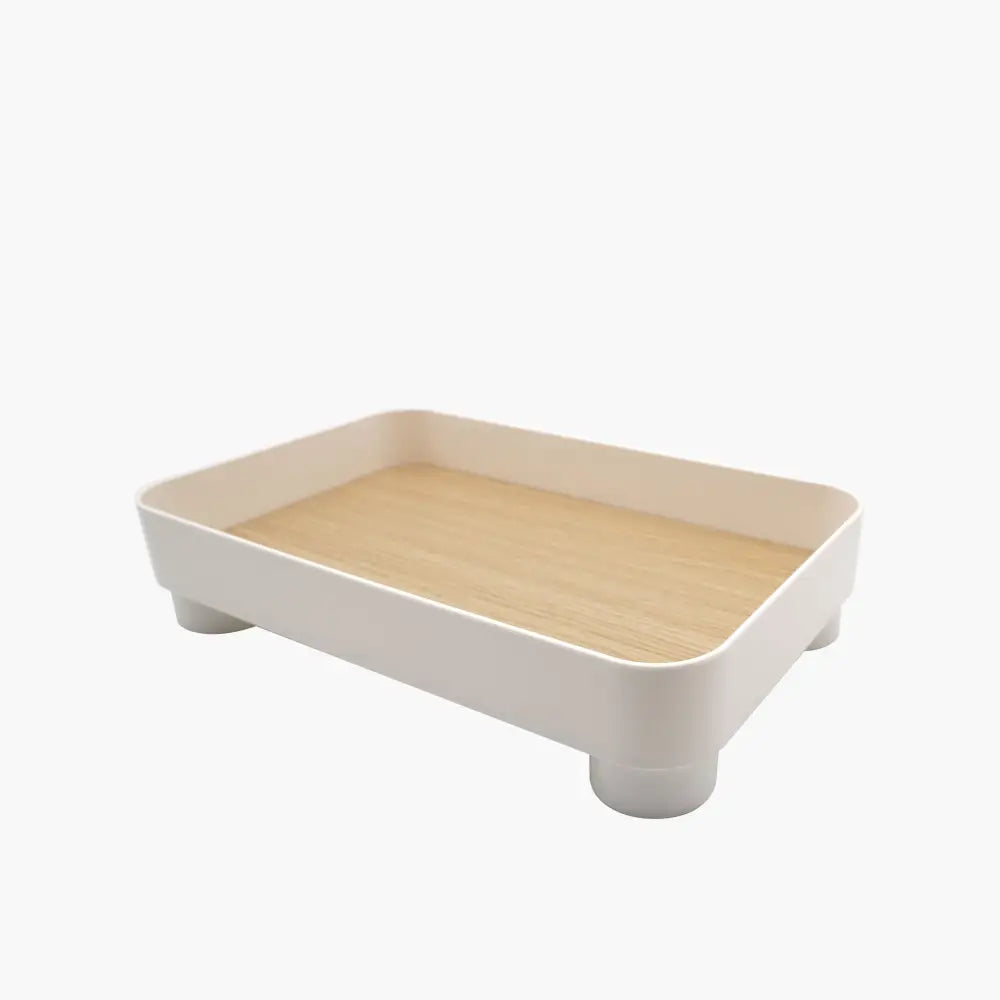 Parthenon White Square Tray - Home & Garden > Decor