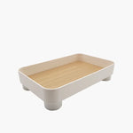 Parthenon White Square Tray - Home & Garden > Decor