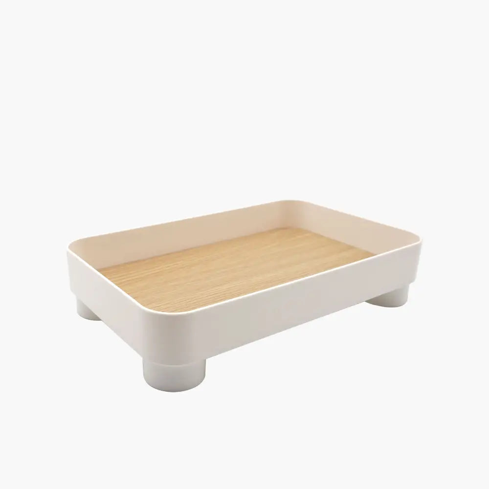 Parthenon White Square Tray - Home & Garden > Decor