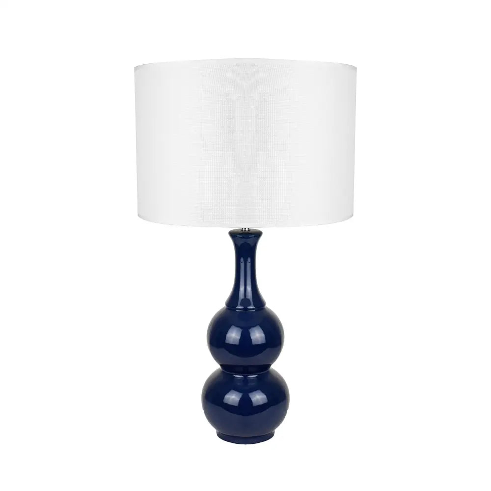 Pattery Barn Table Lamp - Blue - Home & Garden > Lighting
