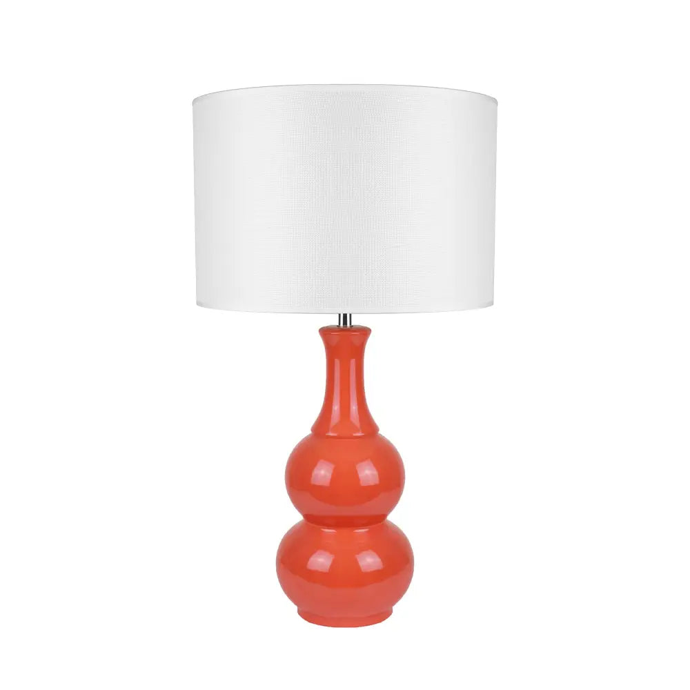 Pattery Barn Table Lamp - Orange - Home & Garden > Lighting