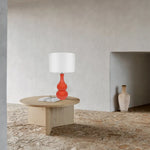 Pattery Barn Table Lamp - Orange - Home & Garden > Lighting
