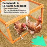 Paw Mate Chicken Coop Rabbit Hutch Extension Run 180 x 90 x 48cm Runey - Pet Care > Coops & Hutches > Coop & Hutch