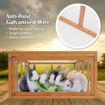 Paw Mate Chicken Coop Rabbit Hutch Extension Run 180 x 90 x 48cm Runey - Pet Care > Coops & Hutches > Coop & Hutch
