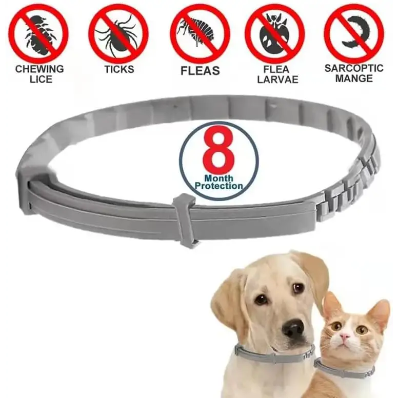 PawfectFriend Flea Collar for Dogs 8 Months Natural Flea Tick Collar for Dog Puppy - Pet Care > Dog Supplies > Dog