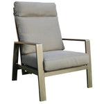 Pearl 4pc Outdoor Sofa Set Coffee Table Chair 3 Seater Lounge - Furniture > Outdoor