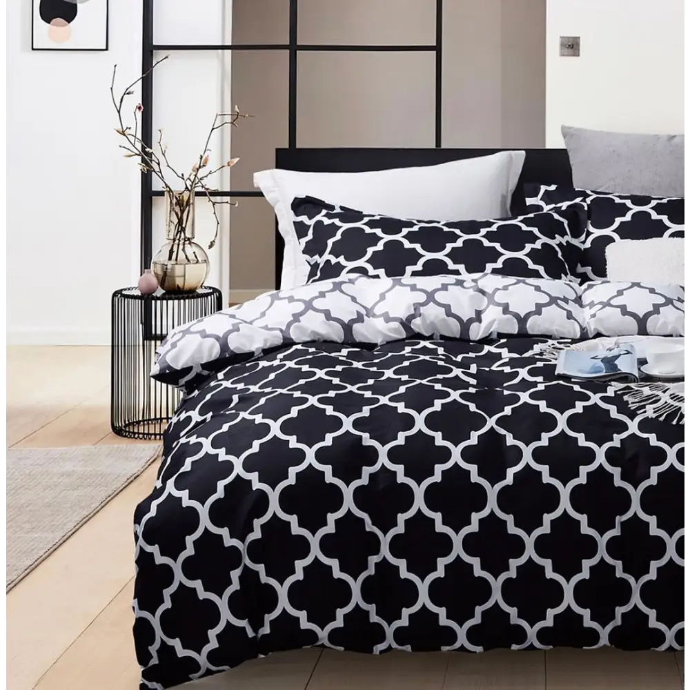 Pendall King Size Quilt/Duvet Cover Set - Home & Garden > Bedding