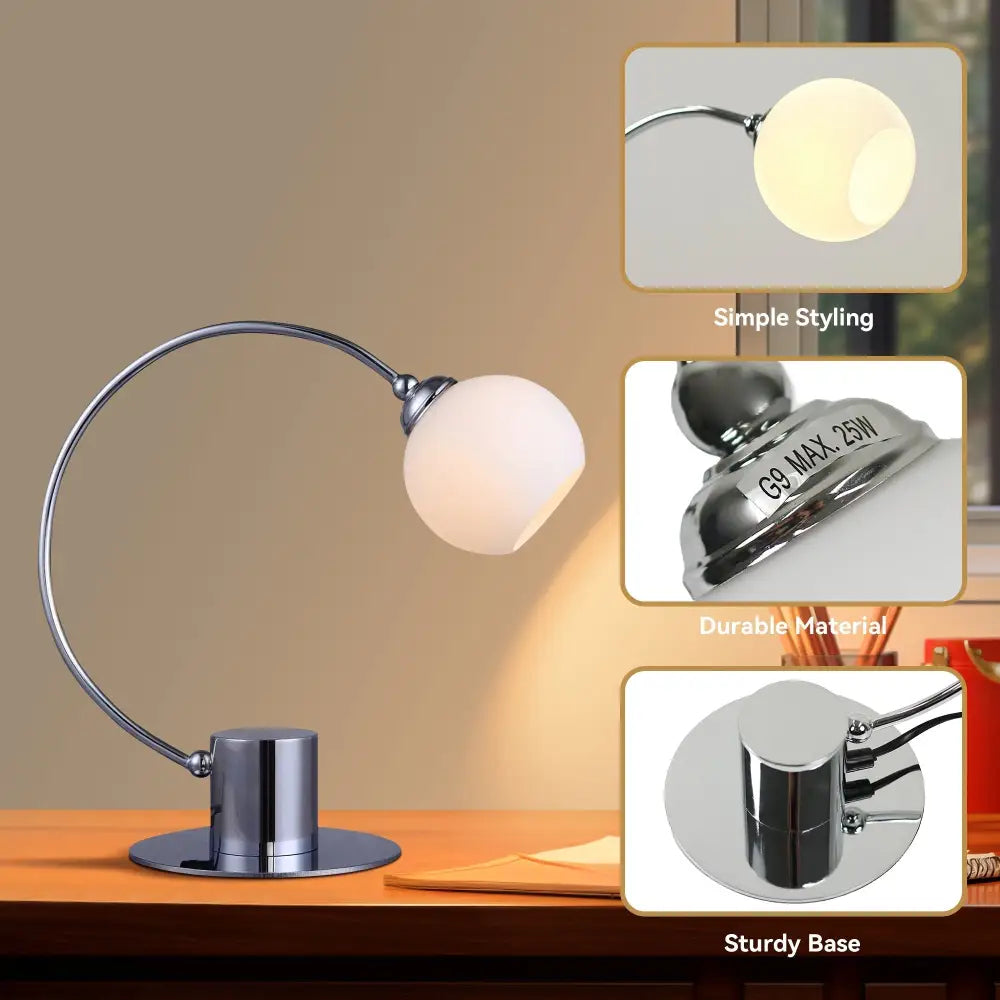 Penelope Touch Table Lamp - Chrome - Home & Garden > Lighting > Table Lamps
