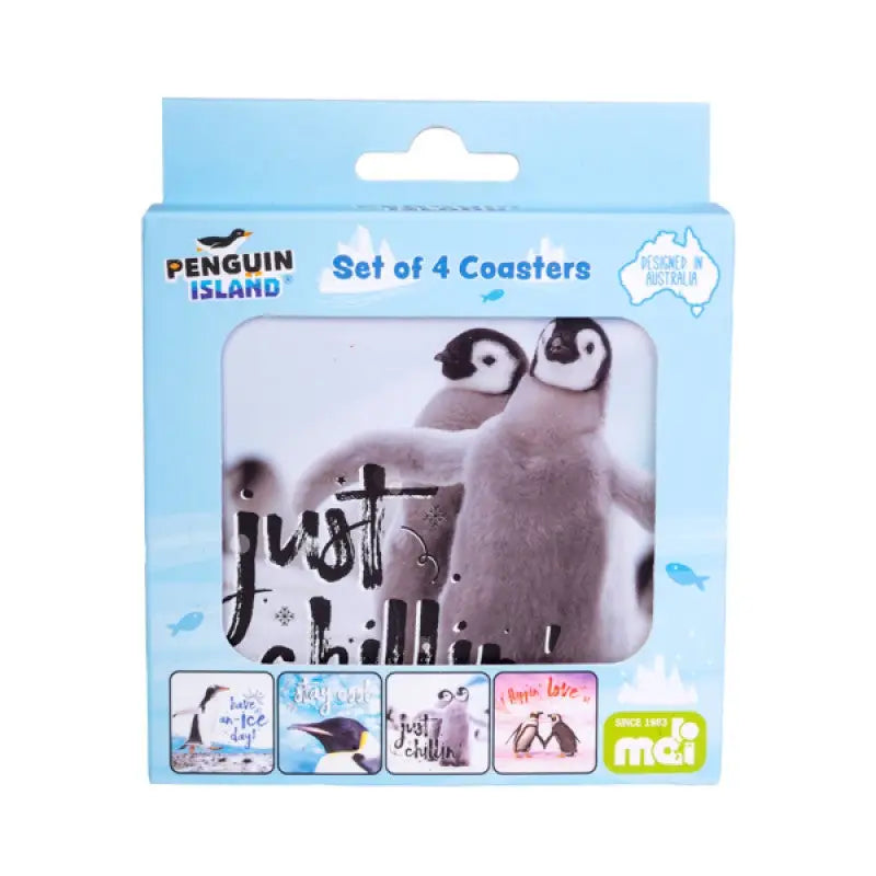 Penguin Coasters Set - Home & Garden > Kitchenware
