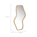 Penny Natural Modern Mirror - Home & Garden > Decor > Mirrors