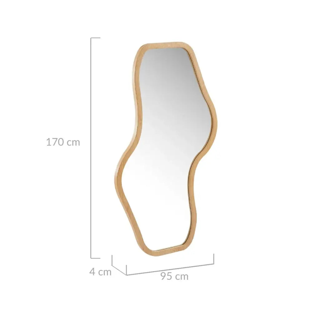 Penny Natural Modern Mirror - Home & Garden > Decor > Mirrors