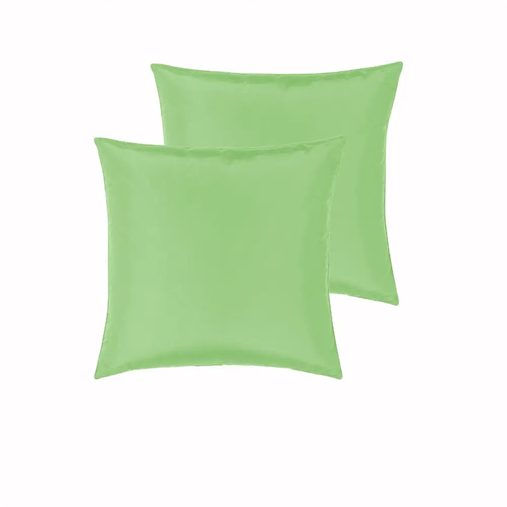 PepperMIll Satin European Pillowcases (Pair) APPLE - Home & Garden > Bedding