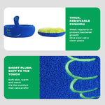 Pet Calming Bed Warm Soft Plush Round Cat Dog Nest Comfy Sleeping Gesture Bed - Pet Care > Dog Supplies > Dog Beds