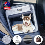 Pet Carrier Bag Soft Dog Crate Cage Kennel Tent House Foldable Portable Car Bed Navy Blue 46x38x41CM - Pet Care > Cat