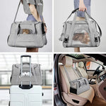 Pet Carrier Bag Travel Bag for Cats and Small Dogs Cozy Bed Shoulder Strap - Pet Care > Cat Supplies > Cat Carriers &