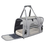 Pet Carrier Bag Travel Bag for Cats and Small Dogs Cozy Bed Shoulder Strap - Pet Care > Cat Supplies > Cat Carriers &