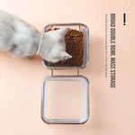 Pet Dog Cat Puppy Food Water Bowls Feeding Dishes 2 Large Bowl Dishwasher Safe - Pet Care > Dog Supplies > Dog Bowls