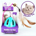 Pet Love Funny Tumbler Cat Feather Toys - Pet Care > Toys > Dog Toys
