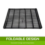 Pet Playpen Foldable Dog Cage 8 Panel 30in with Cover - Pet Care > Dog Supplies > Dog Playpens & Gates