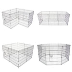Pet Playpen Foldable Dog Cage 8 Panel 42in - Pet Care > Dog Supplies > Dog Playpens & Gates