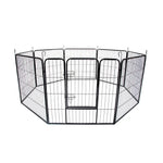 Pet Playpen Heavy Duty Foldable Dog Cage 8 Panel 32in - Pet Care > Dog Supplies > Dog Playpens & Gates