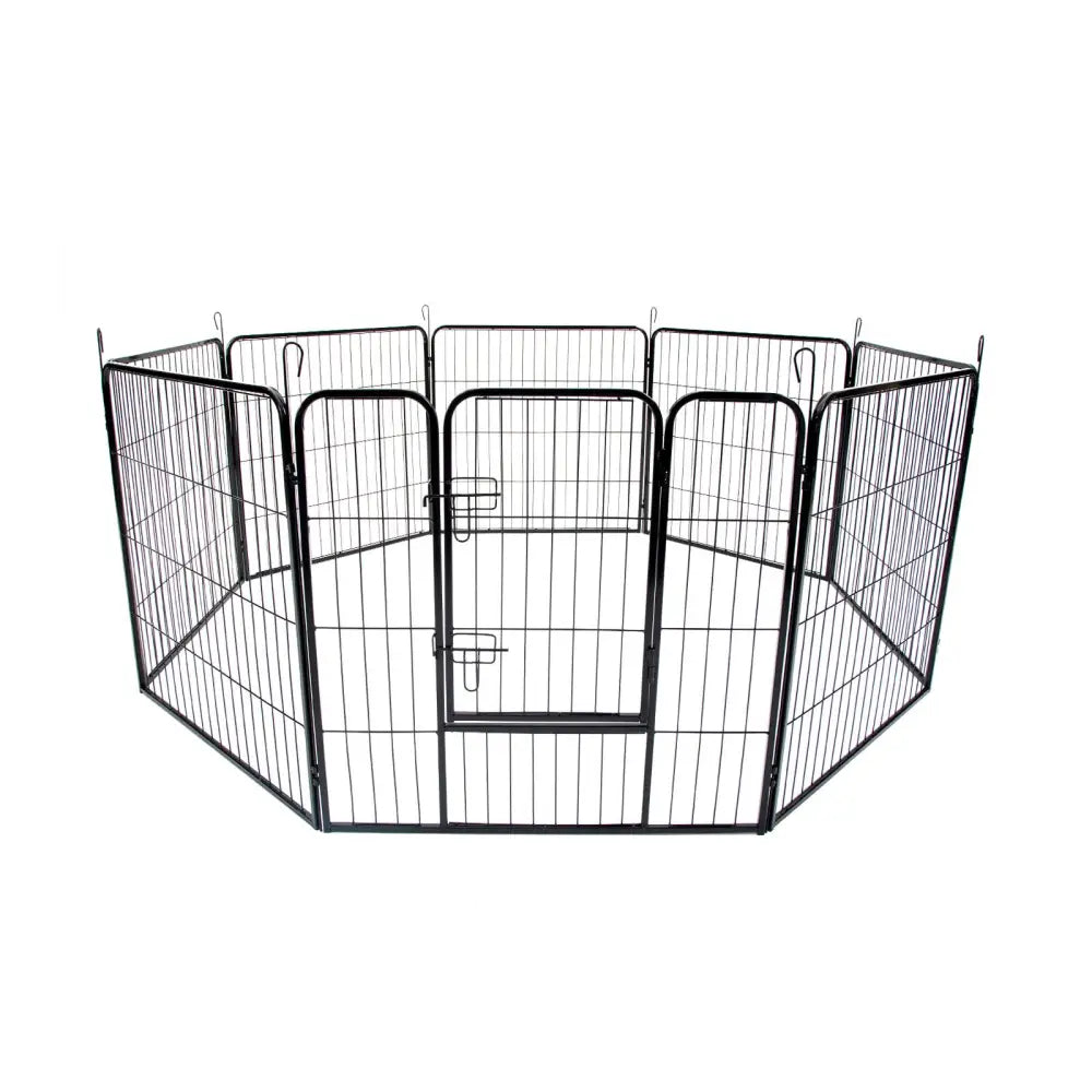Pet Playpen Heavy Duty Foldable Dog Cage 8 Panel 32in - Pet Care > Dog Supplies > Dog Playpens & Gates