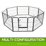Pet Playpen Heavy Duty Foldable Dog Cage 8 Panel 32in - Pet Care > Dog Supplies > Dog Playpens & Gates