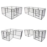 Pet Playpen Heavy Duty Foldable Dog Cage 8 Panel 32in with Cover - Pet Care > Dog Supplies > Dog Playpens & Gates