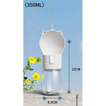 Pet portable outdoor water feeding cup white 8.5 * 22CM - Pet Care > Cat Supplies > Cat Bowls Feeders & Waterers